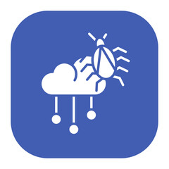 Cloud Virus Icon