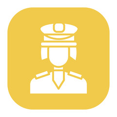 Lady Police Icon
