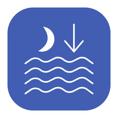 Low Tide Icon