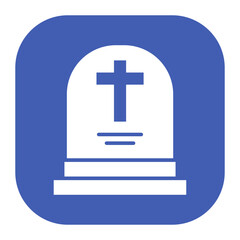 Fototapeta premium Gravestone Icon