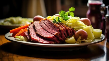 day corn beef and cabbage