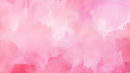 Pink paper watercolor texture background. For design backdrop banner for love valentine day