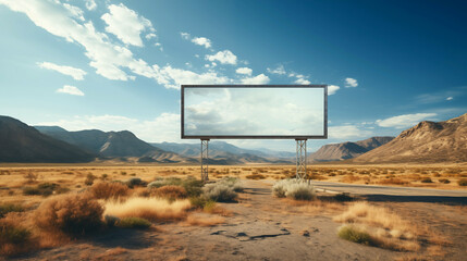 billboard pylon concept for marketing and advertising
