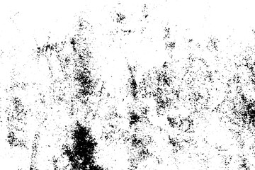 Rustic grunge texture with grain and stains. Abstract noise background. PNG graphic illustration with transparent background.