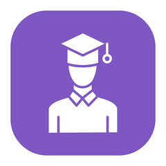Male Graduate Icon