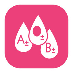 Blood Types Icon