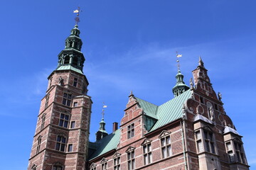 Fototapeta na wymiar Rosenborg Palace in Copenhagen, Denmark