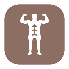 Full Body Muscle Icon