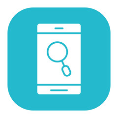 Mobile Research Icon