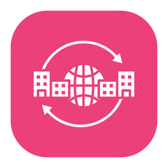 Obraz premium B2B Marketing Icon
