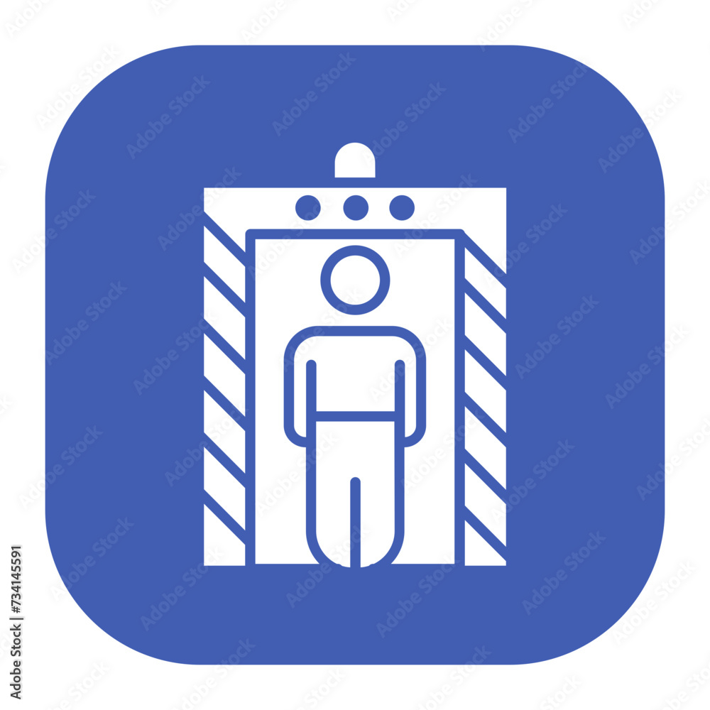 Wall mural Metal Detector Icon