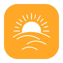 Sunset Icon