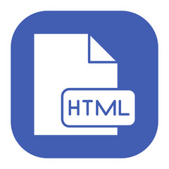 HTML File Icon