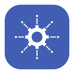 Obraz premium Algorithm Icon
