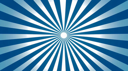 Retro background with rays or stripes in the center. Sunburst or sun burst retro background. blue colors retro burst. 