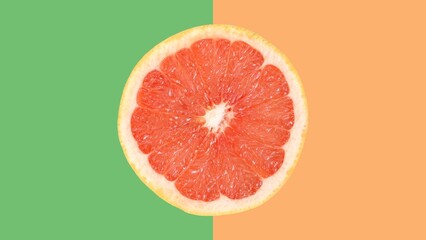  lime slice. With a top view and isolated on background,  close up of fresh lime slices as a background. fresh Juicy slice of lime cut. flat lay