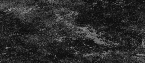 Abstract old concrete wall texture background. Dark grungy concrete texture background used for wallpaper, banner, painting and design. Black stone background.