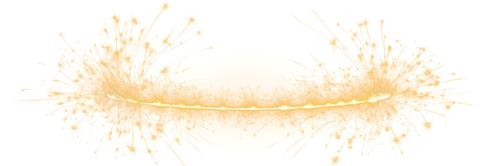 Sparklers Light Arch Display, png file of isolated cutout object on transparent background
