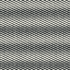Monochrome Grain Textured Optical Stripe Pattern - obrazy, fototapety, plakaty