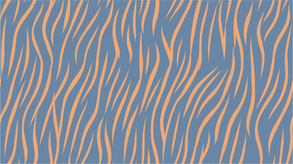 Modern abstract endless safari camo background. Template for decorating designs and illustrations. Orange abstract background. Zebra ornament. Seamless.