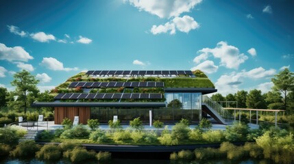 Obraz premium renewable sustainability building