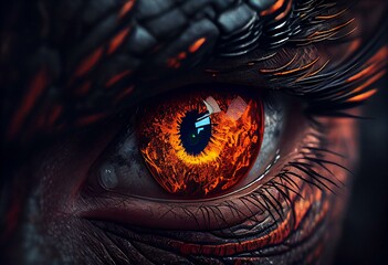 Eyes of the devil. Generative AI