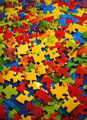 puzzle pieces feast of puzzle pieces