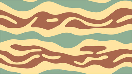 Abstract oil painting texture. Print idea for notebook. Paper Cut Background. Abstract horizontal background with waves. Waved pattern. Background with wavy lines. Seamless. - obrazy, fototapety, plakaty