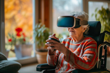 Empowering Elderly: Virtual Reality Journey for the Mature Mind