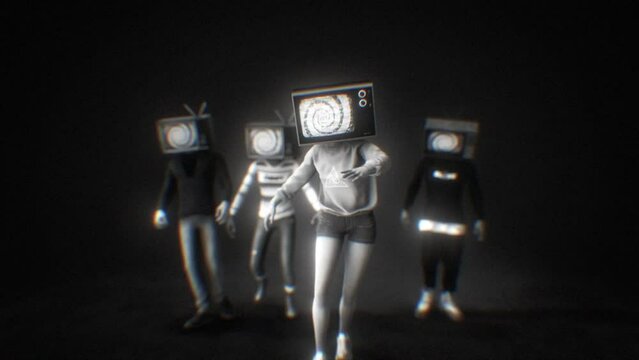 TV Headed Zombies 03