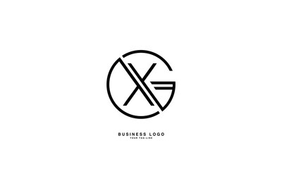 GX, XG, G, X, Abstract Letters Logo Monogram