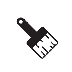 Paint brush vector icon. Paint brush flat sign design. Brush vector symbol pictogram. UX UI icon