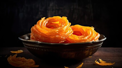 Indian Sweet Jalebi or imarti 