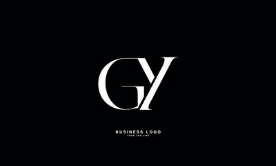 GY, YG, G, Y, Abstract Letters Logo Monogram