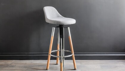 bar stool isolated on a transparent background
