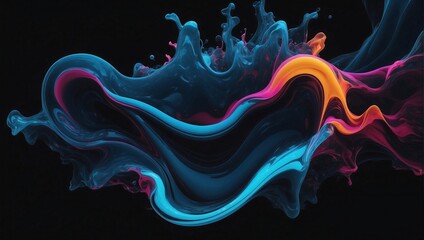 abstract fluids in background for design