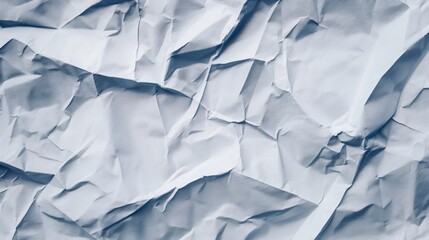 Fototapeta premium crumpled white paper
