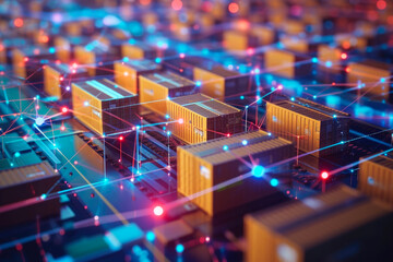 Logistics Hub: Distribution Center and Network