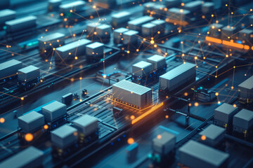 Warehouse Nexus: Centralized Distribution Network