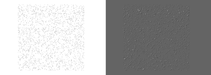 Realistic water droplets on the transparent background. Abstract water drops texture. Dew water droplets on a window glass for photo overlay	