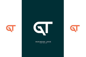 GT, TG, G, T, Abstract Letters Logo Monogram