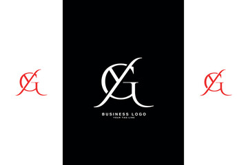GY, YG, G, Y, Abstract Letters Logo Monogram