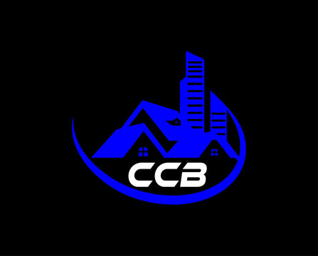 CCB logo. CCB modern creative and initial letter logo design vector bundle. It will be suitable for which company or brand name start those initial.it is simple vector design. real estate CCB logo