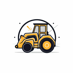 Construction in cartoon, doodle style. Image for t-shirt, web, mobile apps and ui. Isolated 2d vector illustration in logo, icon, sketch style, Eps 10. AI Generative