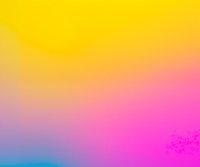 Fototapeta premium Soft gradient background with smooth blurred yellow, pink colors. Vivid colourful spring, summer backdrop for copy space text for web, mobile and social by Vita.