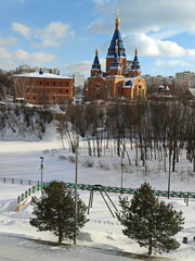 The temple on the hill