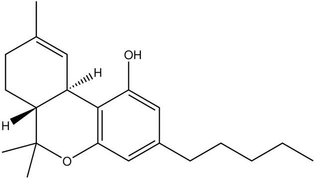 Tetrahydrocannabinol THC Chemie Strukturformel
