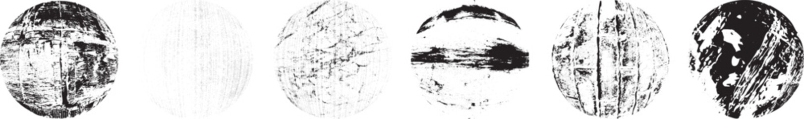 Sprayed black circle set.Graffiti art design . Noise dispersion circle . Spray effect .Grunge texture . Distressed element .vector