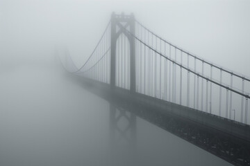 Golden Gate Bridge Emerging from the Mist