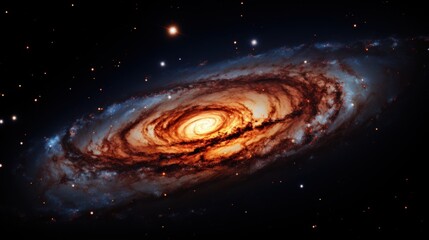 Abstract background pattern of a nebula galaxy in space.